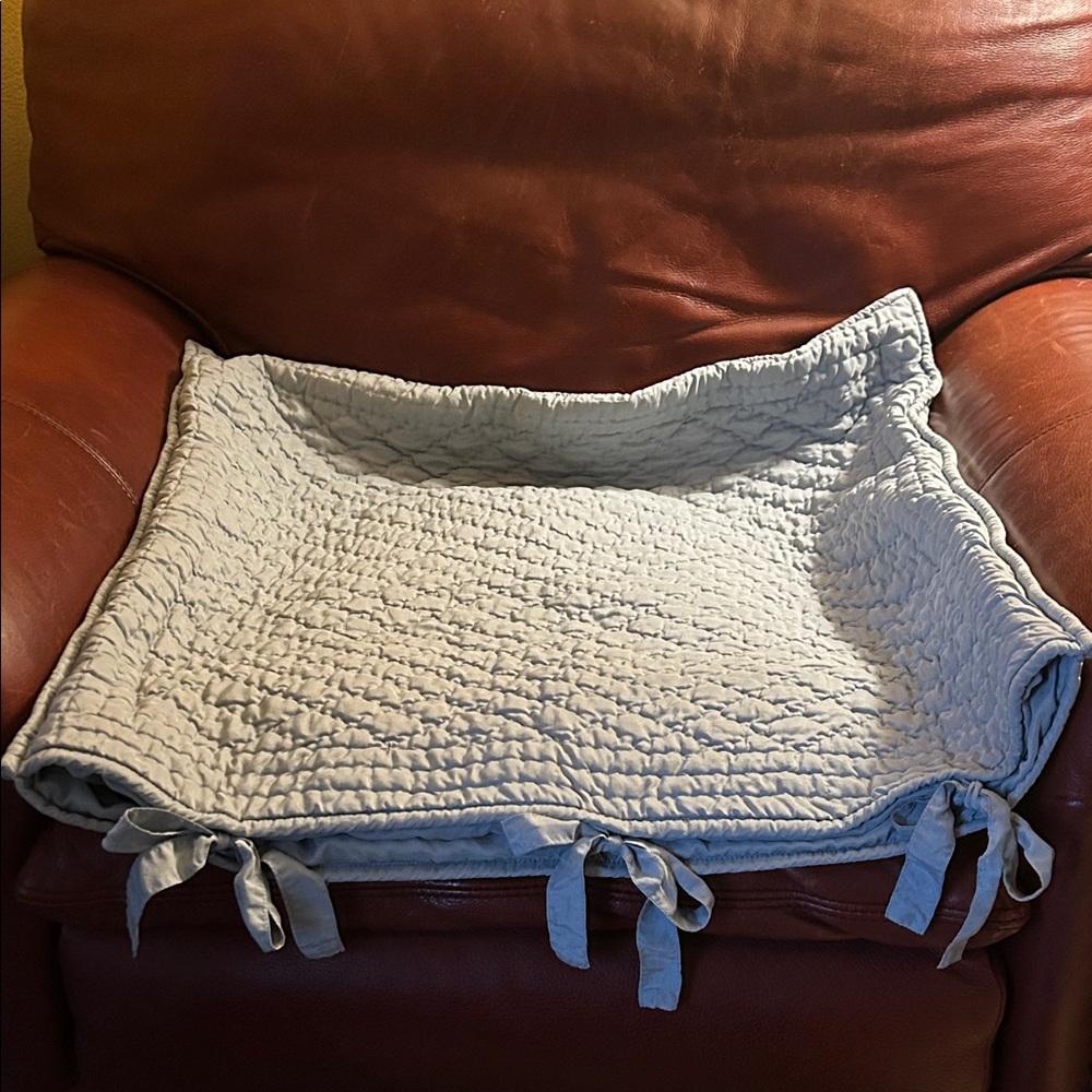 Velvet Twin Coverlet & French Pillow Sham - Picture 2 of 5